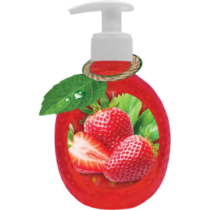 LARA Tekuté mýdlo - Strawberry 375ml