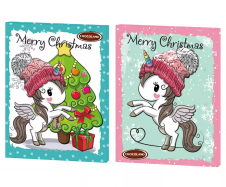 Kalendář Magic Cute Unicorn mix z mélčné čokoláda 50g