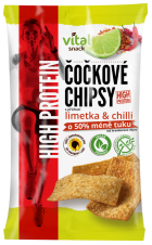 Vital snack Čočkové chipsy - lime and chilli High protein 65g