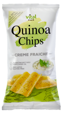 Vital snack Qunioa Chips Creme fraiche 60g