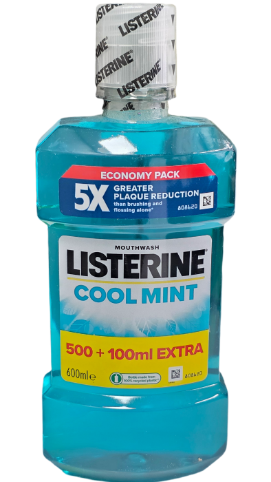 Listerine 600ml Cool Mint