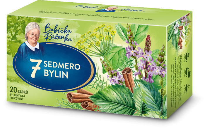 Babička Růženka Sedmero bylin 20x2g