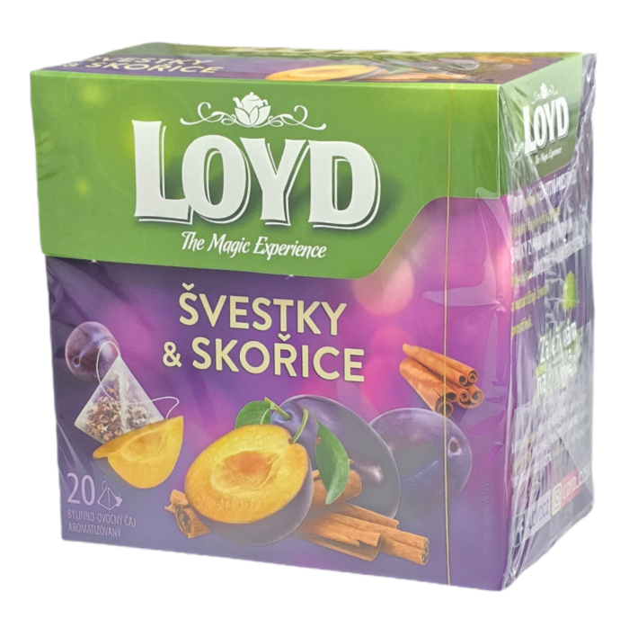 Loyd Pyramida Švestky & Skořice 40g