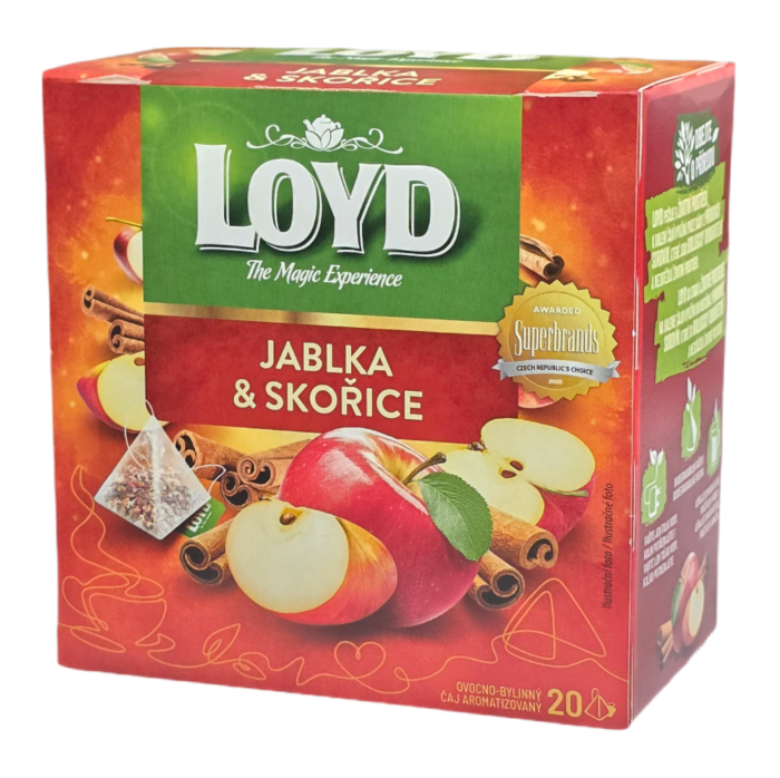 Loyd Pyramida Jablka & Skořice 45g