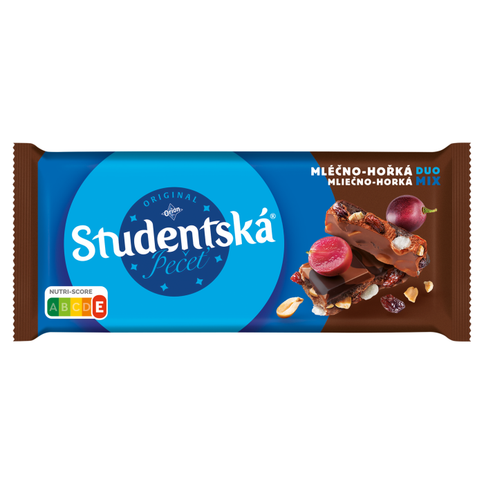 ORION STUDENTSKÁ PEČEŤ Mléčno-Hořká 16x170g CZ