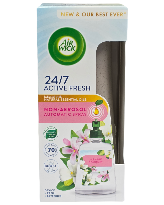 Air Wick Active Fresh komplet Jasmínové květ 228ml