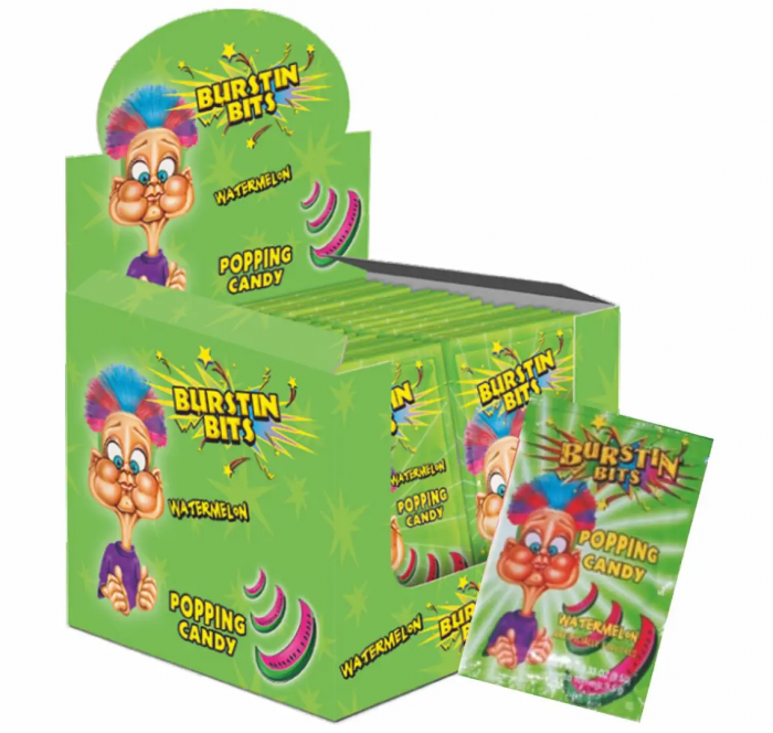 Burstin Bits popping candy Watermelon 7g