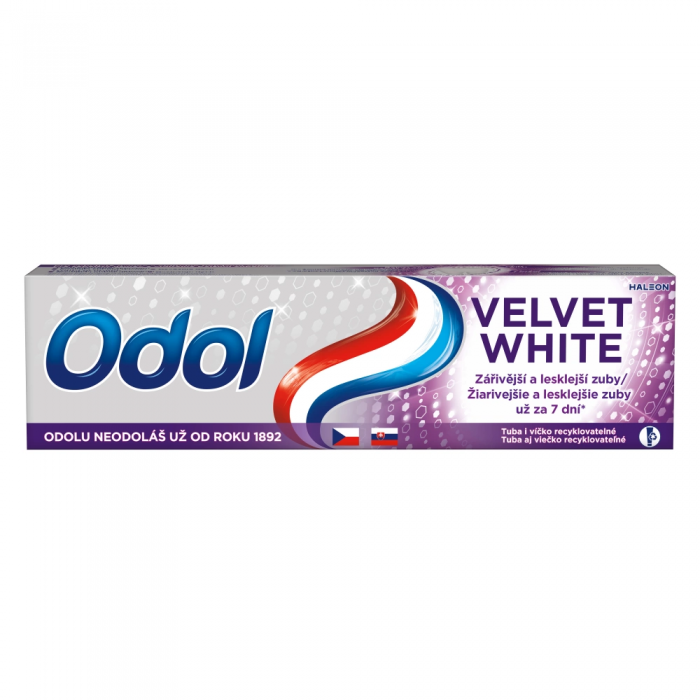 Odol 75ml Velvet White
