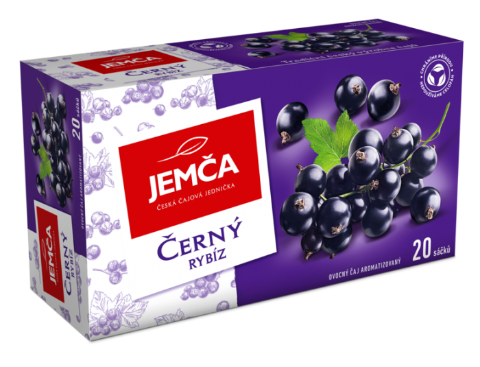 Jemča Ovocné čaje - Černý rybíz 40g