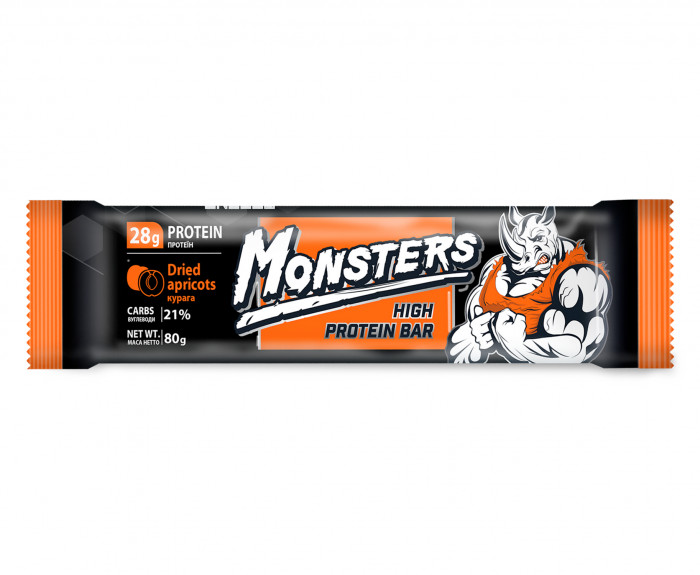 Monsters Protein tyčinky - Meruňka 80g