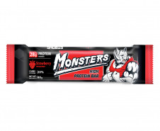 Monsters Protein tyčinky - Jahoda 80g