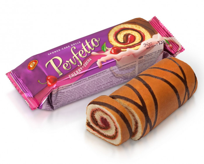 Perfetto roláda Višeň 130g