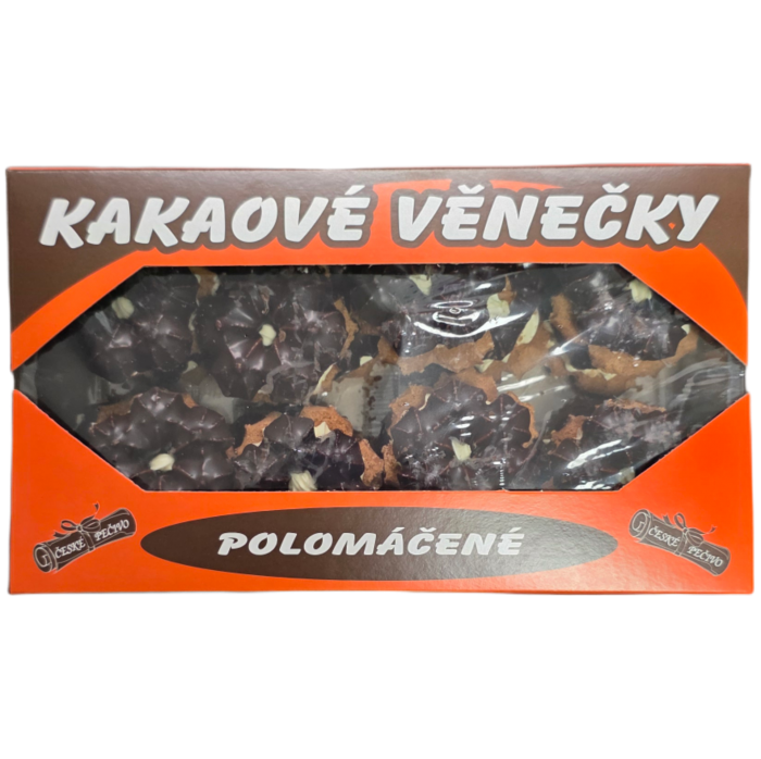 Škvrnovy Kakaové Věnečky polomáčené 380g