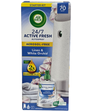 Air Wick Active Fresh komplet Prádlo a bílé Orchidej 228ml