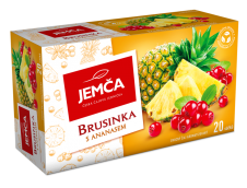 Jemča Ovocné čaje - Brusinka s Ananasem 40g