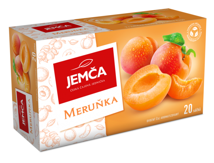 Jemča Ovocné čaje - Meruňka 40g