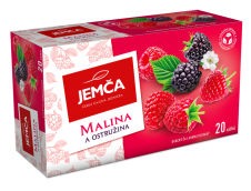 Jemča Ovocné čaje - Malina a Ostružina 40g