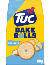 TUC Bake Rolls Sea Salt 80g