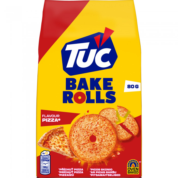 TUC Bake Rolls Pizza 80g