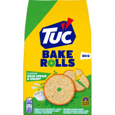 TUC Bake Rolls Sour cream&Onion 80g