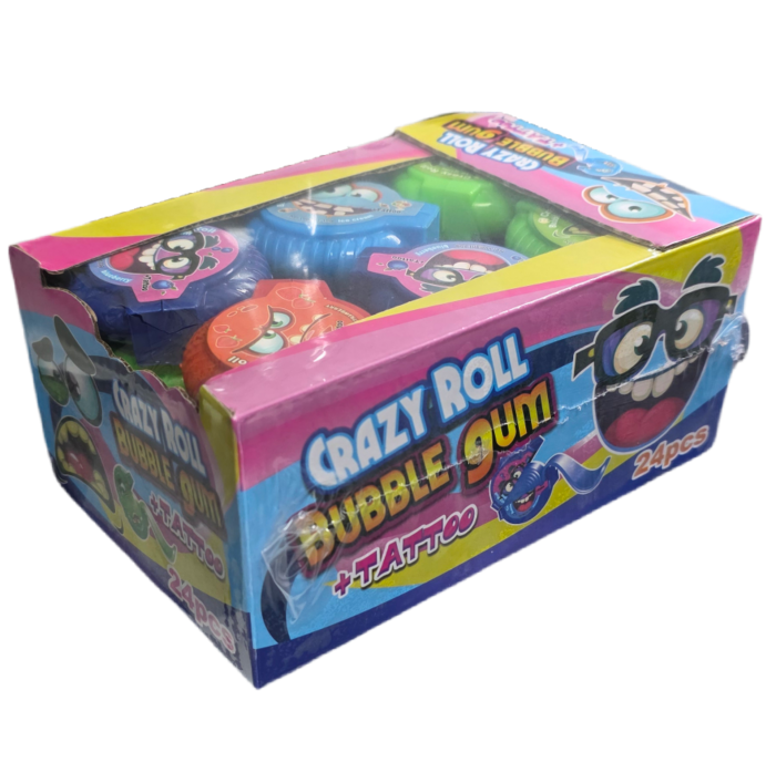 Bubble Gum Crazy roll 15g