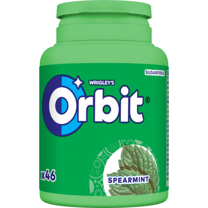 Orbit Dóza Spearmint 64g