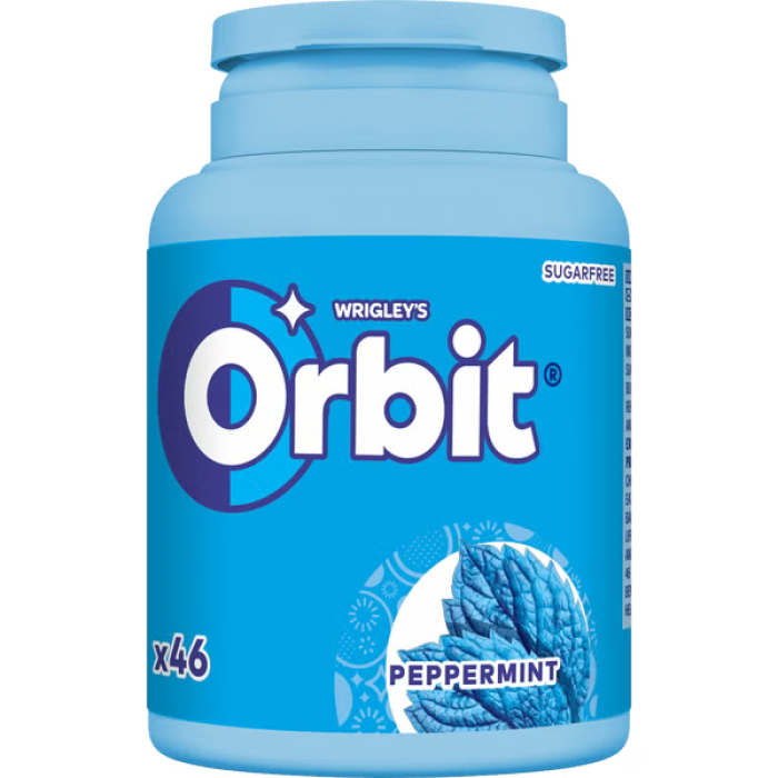 Orbit Dóza Peppermint 64g