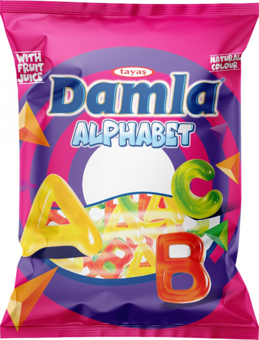 Tayas Damla Gummy - Alphabet 80g