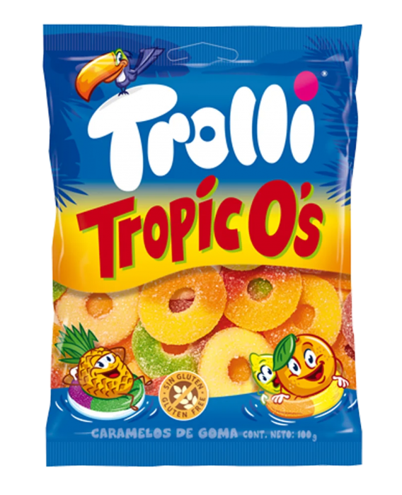 Trolli 100g Tropic O's