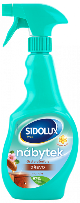 Sidolux Nábytek Dřevo Mandle 400ml
