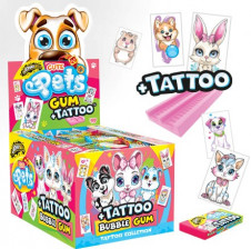 Johny Bee - Cute Pets Gum + Tattoo 5g