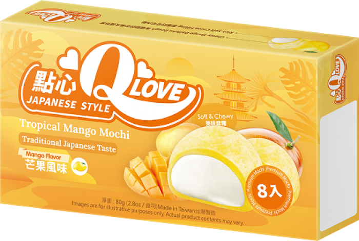 QLove Mochi - Tropical Mango 80g