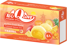 QLove Mochi - Golden Fruit 80g