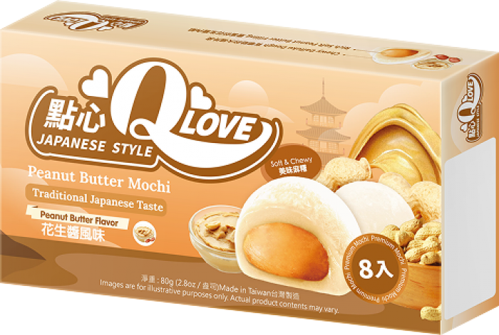 QLove Mochi - Peanut Butter 80g