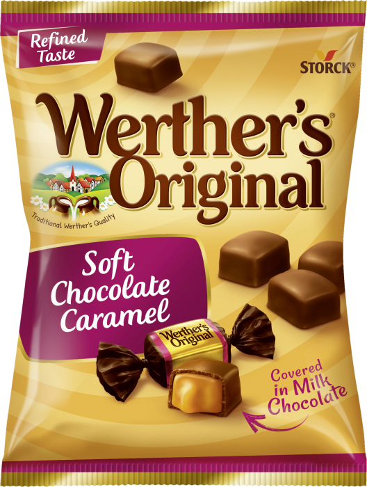 Werther's Original Soft Chocolate Caramel 70g