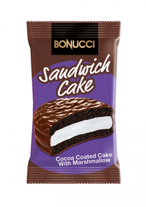 Bonucci Sandwich Cocoa cake with Marshmallow 23g