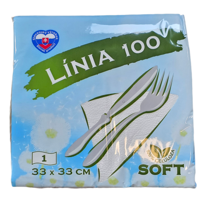 Línia 100 Ubrousky 33x33cm