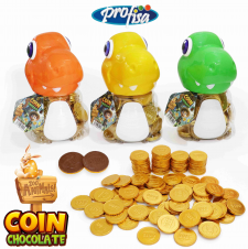 Coin Chocolate ZOO ANIMALS 2,4g - Dino