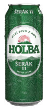 HOLBA Šerák 11, světlý ležák 0,5L