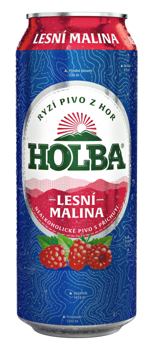 HOLBA Lesní malina 0,5L