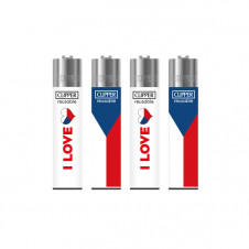 Clipper zapalovač I Love Czech Republic