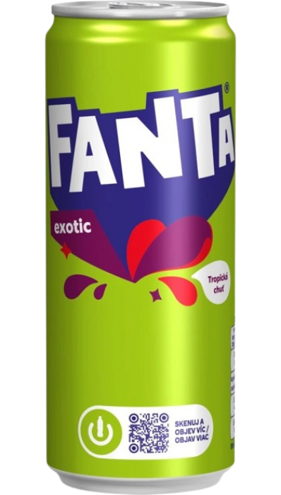 FANTA 330ml Exotic CZ/SK