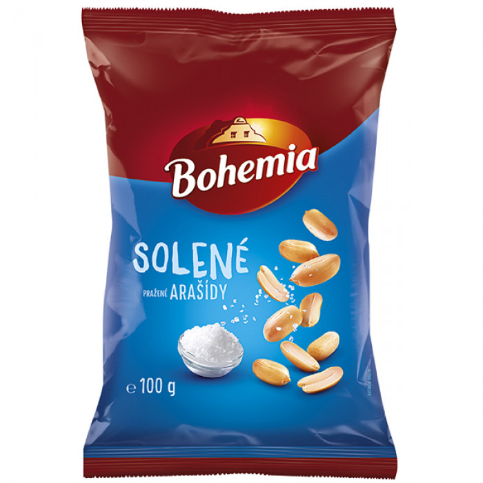 Bohemia Arašídy solené 100g
