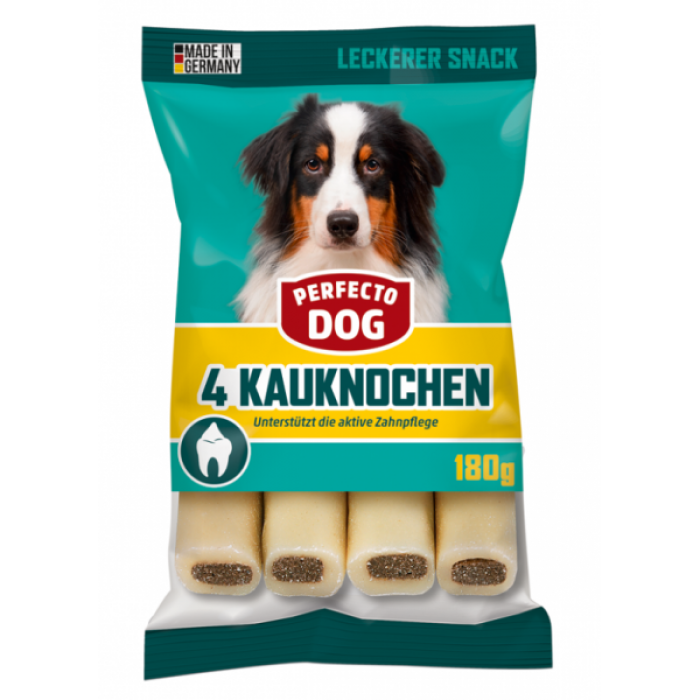 Perfecto Dog Plněná žvýkací tyčinka hovězí 4ks / 180g