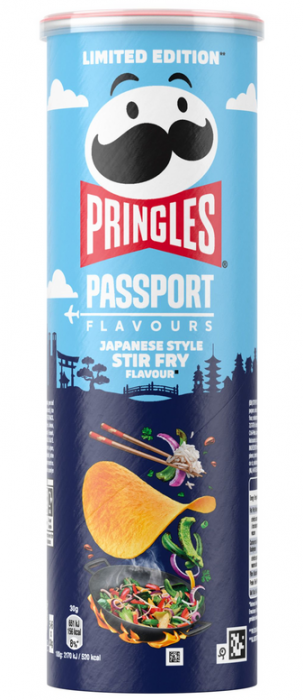 Pringles 165g Passport Japanese Style Stir Fry