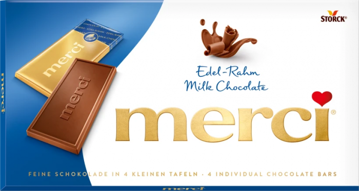Merci Milk Chocolate 100g