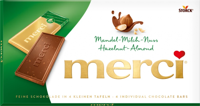 Merci Hazelnut - Almond 100g