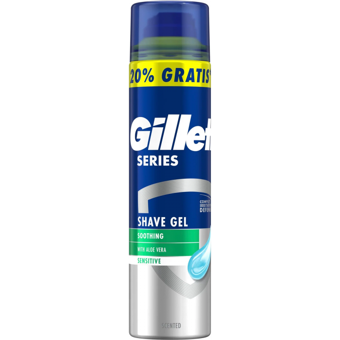 Gillette Series Gel 200+40ml Sensitive