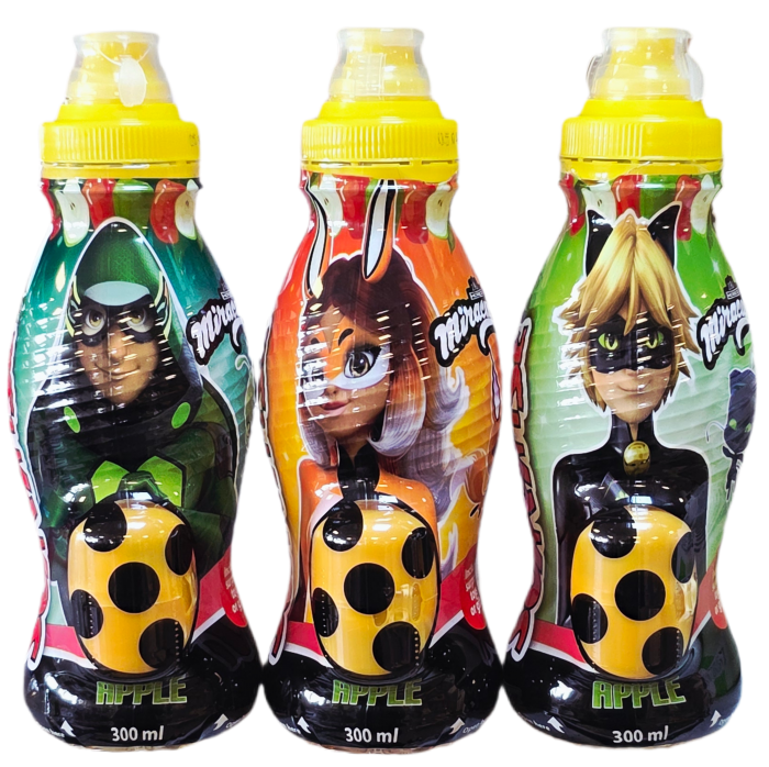 Disney Surprise Nápoje 300ml LADYBUG - Jablko