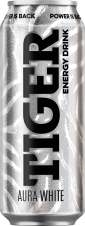 TIGER 0,5l energy drink - Aura White